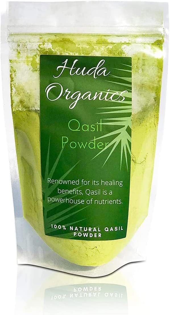 Huda Organics Qasil Powder Hair Shampoo Hair Mask DIY Shampoo Mask for Acne 5.3 Ounces