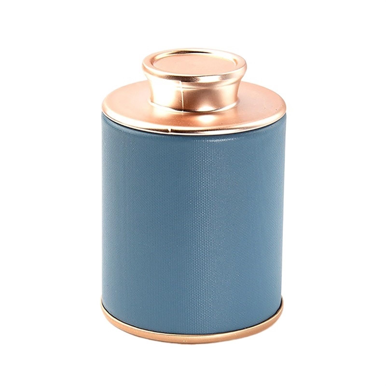 AYWTIUN tea storage jars Solid Mini Empty Tea Tin Can Household Green Black Sealed Jar Portable Travel Small Packaging Box Paper Storage(A10)