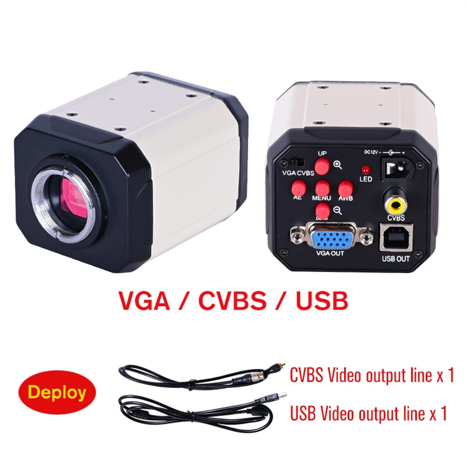 9 cal LCD profesjonalne laboratorium biologiczny HD Trinocular mikroskop Zoom 2500X + USB VGA CVBS elektroniczna cyfrowa kamera ccd(Set 2)