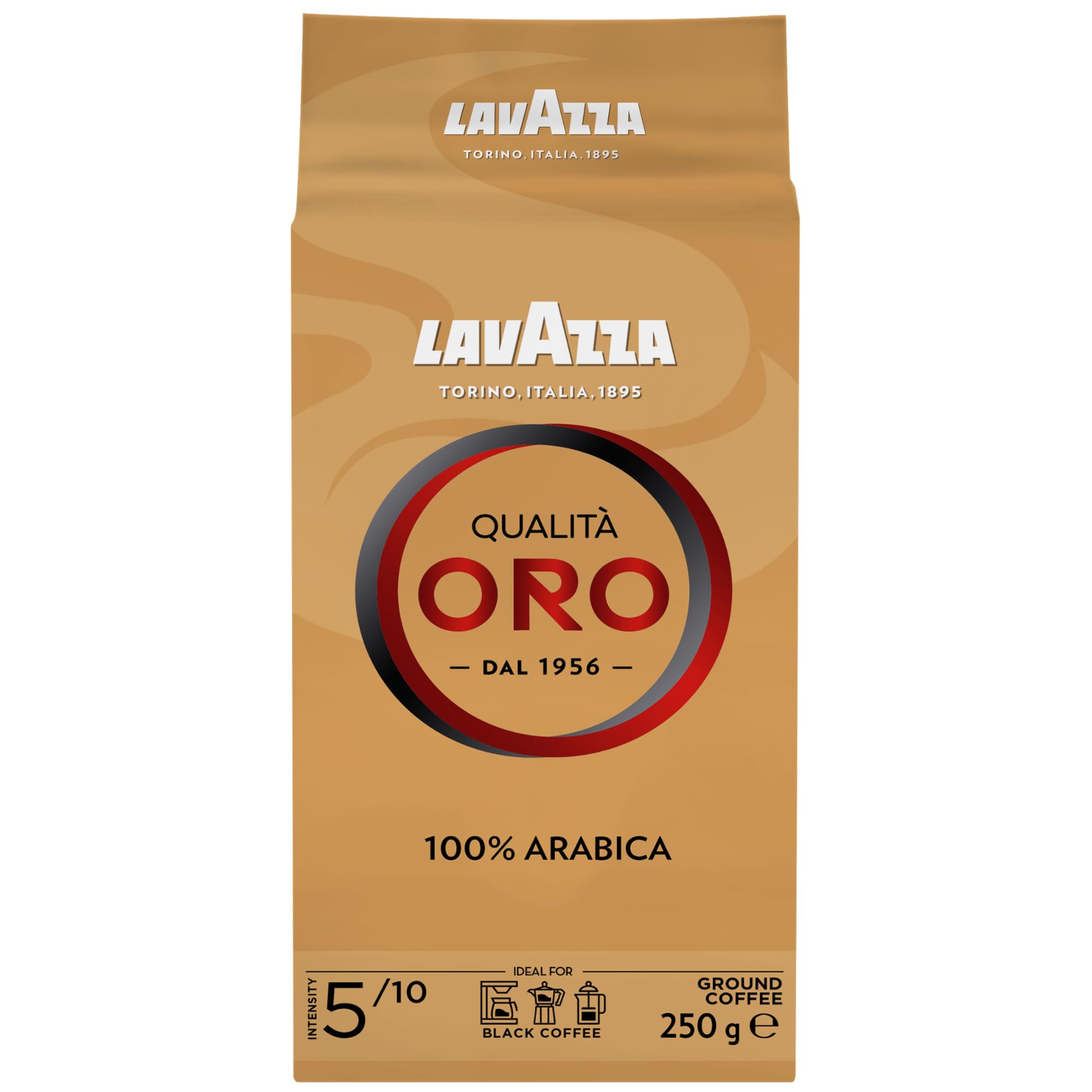 Lavazza Qualità Oro Café Molido Natural 100% Arábica 250 g