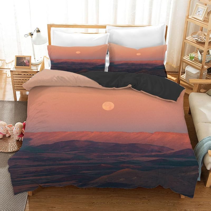 Housse de couette 240 x 260 microfibre 110g/㎡ avec taies d'oreiller 65x65