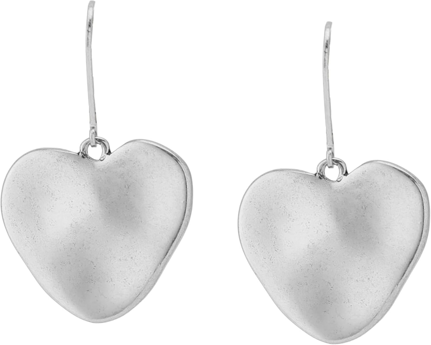 Robert Lee Morris Soho Women's Heirloom Charms Heart Drop Earrings - Image 2