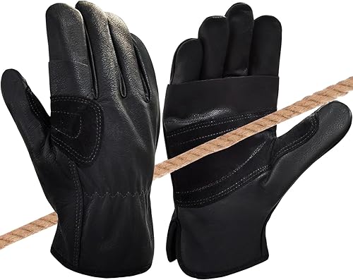 Guantes de escalada, guantes de cuerda, perfectos para rappel, rescate, roca, árbol, pared, escalada de montaña, aventura, deportes al aire libre