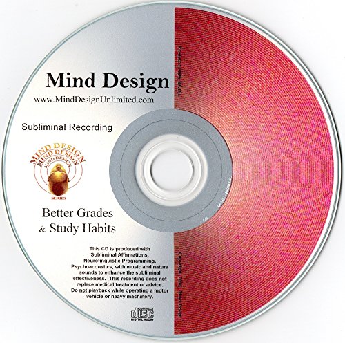 Better Grades and Study Habits Subliminal CD with with Neurolinguistic Programming embedded in soothing sounds of ocean waves and music