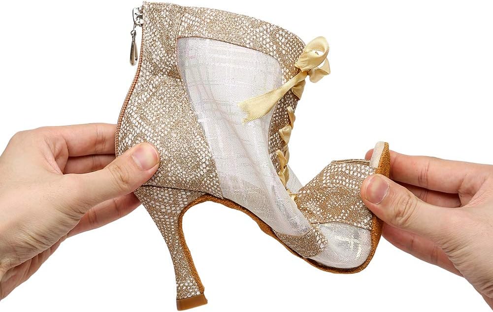 Zapatos De Baile Mujer En Color Azul - Cristel Blue