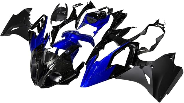 Blue Black Fairings Kit for BMW S1000RR 2017 2018 ABS Injection Bodywork