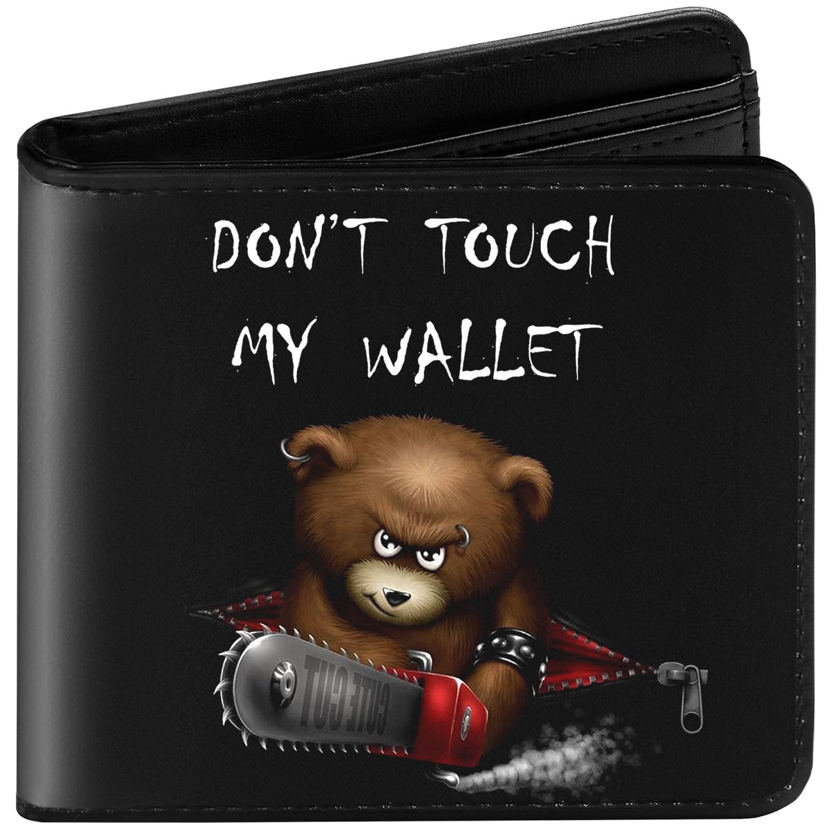 Kids Wallet for Boys, Cool Teen Boys Wallet for Kids Ages 4-5-6-7-8-9-10-11-12-13-14-15-16, Leather Wallet for Teen Boy, Bifold Bi Fold Teenage Teenager Youth Child Gift for Christmas Birthday