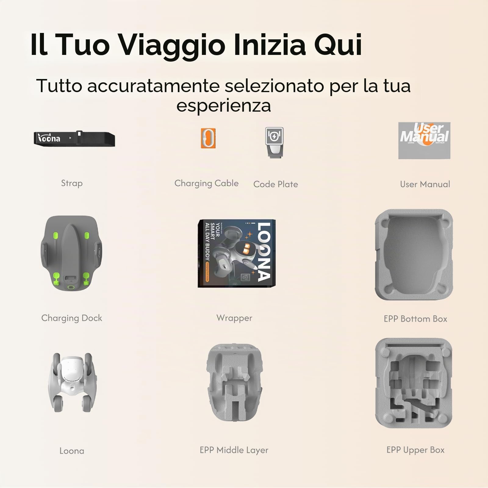 Loona: Your Adorably Intelligent Petbot - Chat GPT-4o abilitata con comando vocale e riconoscimento gestuale, regalo per ragazzi e ragazze 2024 - V20 - con dock di ricarica