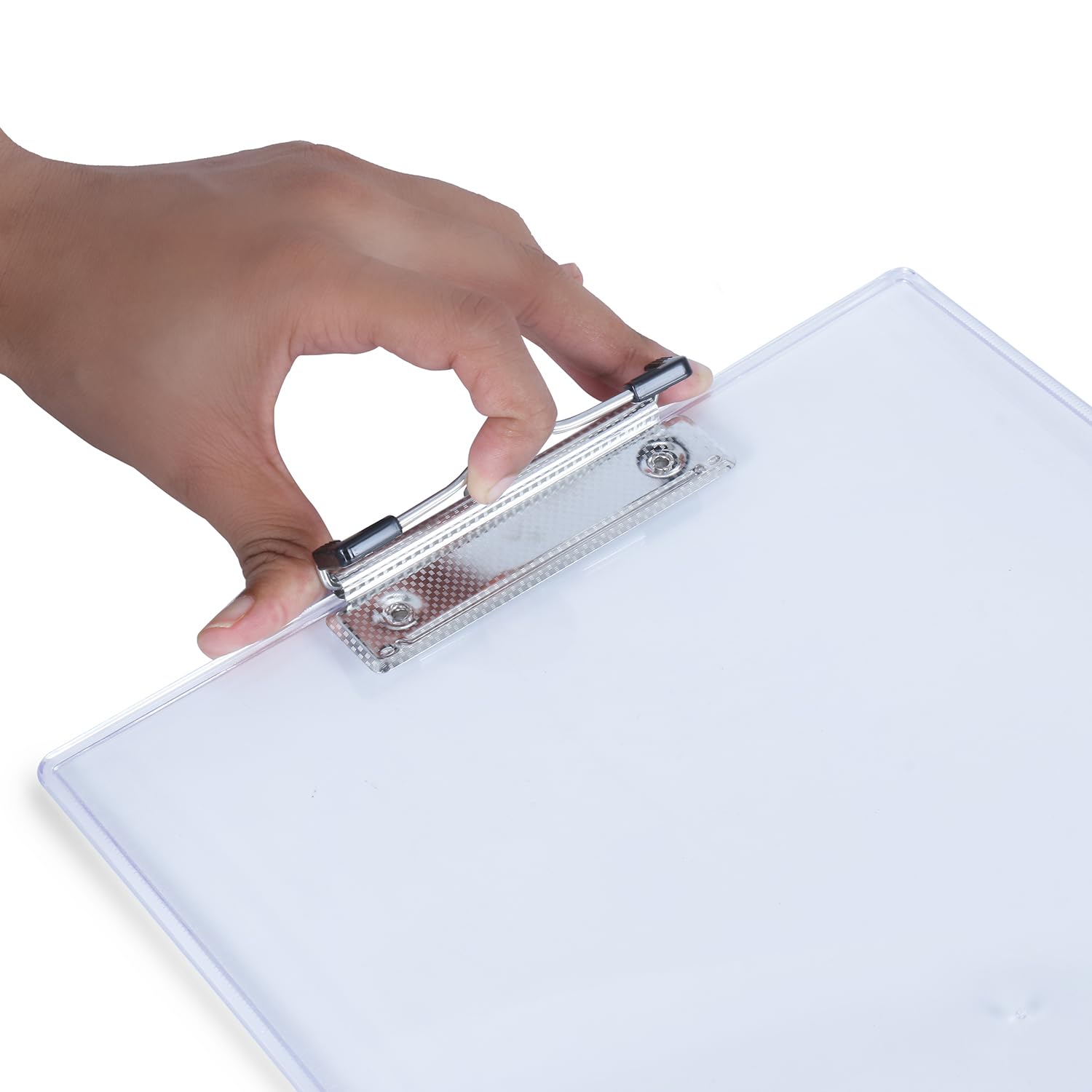 Maped Prüfungs-Set, 10 Stück (transparent), ein transparentes Premium-Klemmbrett mit Geometriebox, Klemmbrett, Schreibblock, Klemmbrett für Prüfung, Prüfungsblock, Geometriebox für Schüler