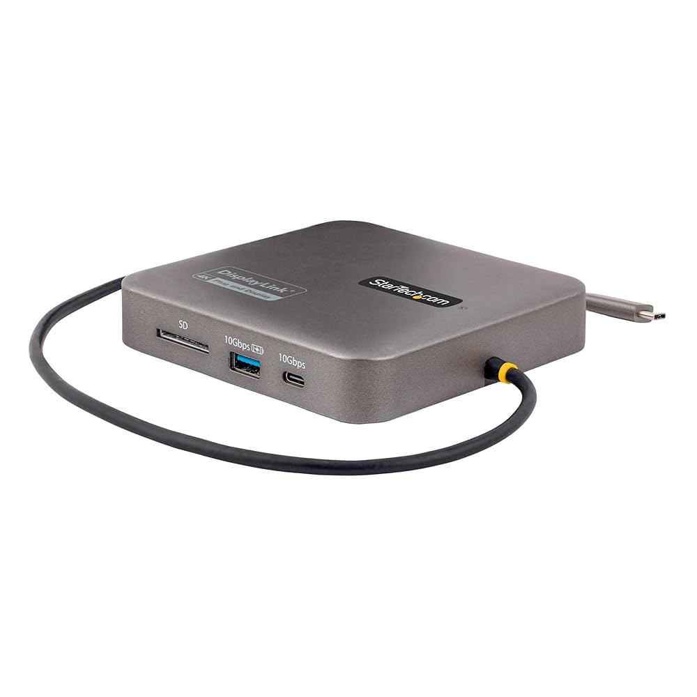 Amazon.co.jp: StarTech.com USBマルチハブ/USB-C/2画面/4K60Hz