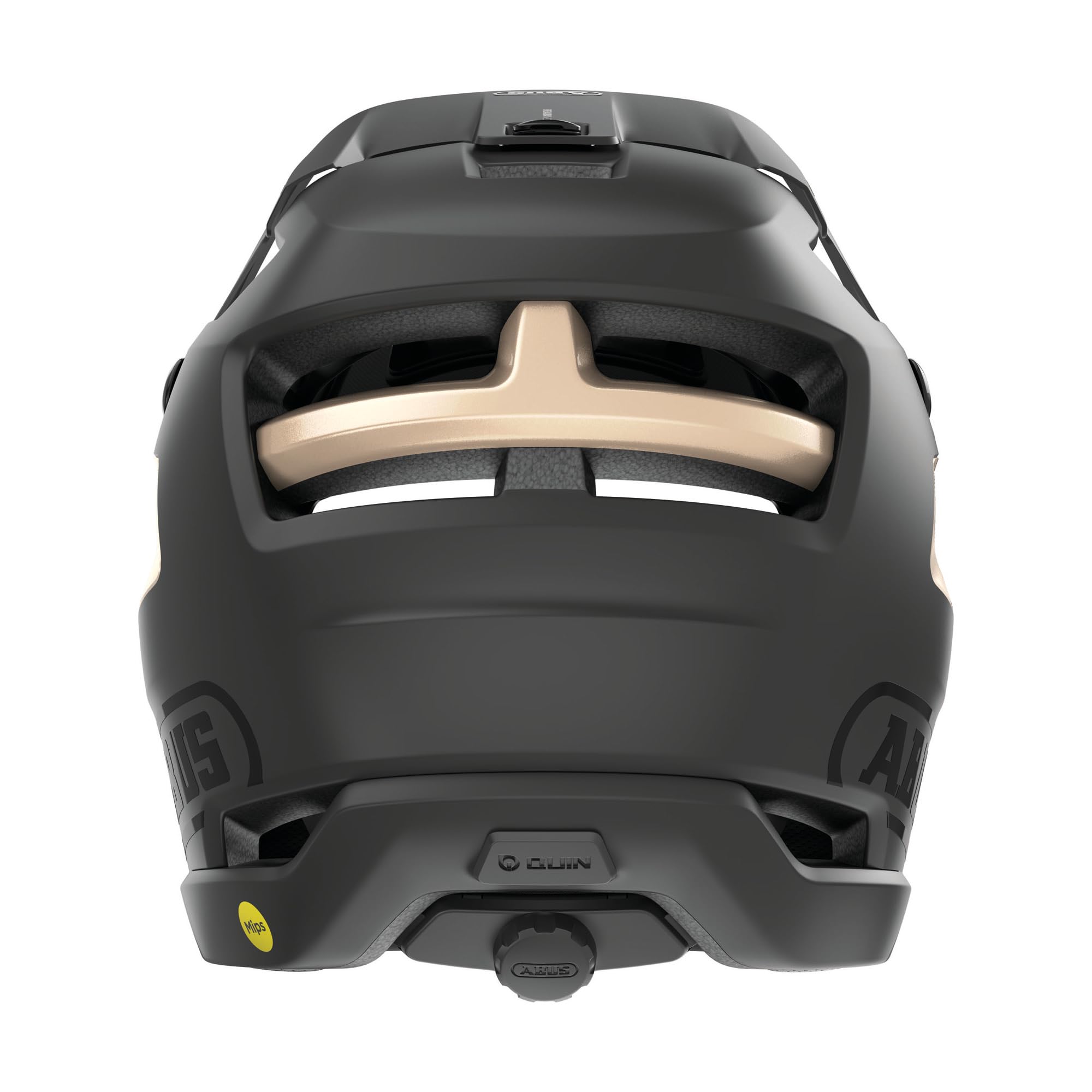 Kask ABUS Fullface AirDrop MIPS - MTB: Downhill, Freeride i Enduro - kask na rower górski ze zoptymalizowaną wentylacją i kanałem Ambient Sound Channel - dla dorosłych