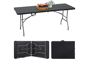 FDW Folding Half Table - Space-Saving Solution for Parties and Events