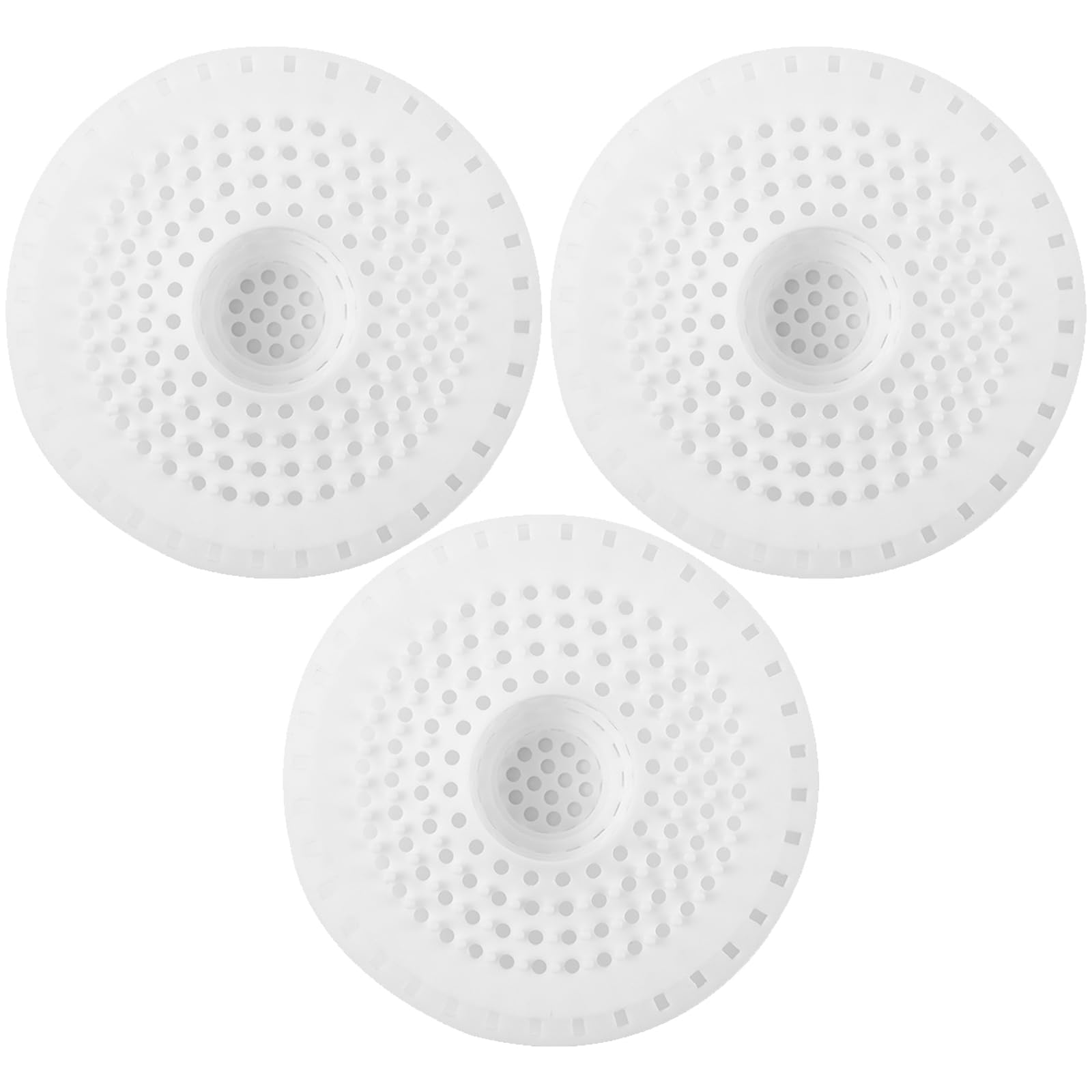 Not Clog Drains Guards Flexible Silicone Hair Catcher Strainer Simple for Sink Shower Bathtubs Bathroom Sink Hair Filter