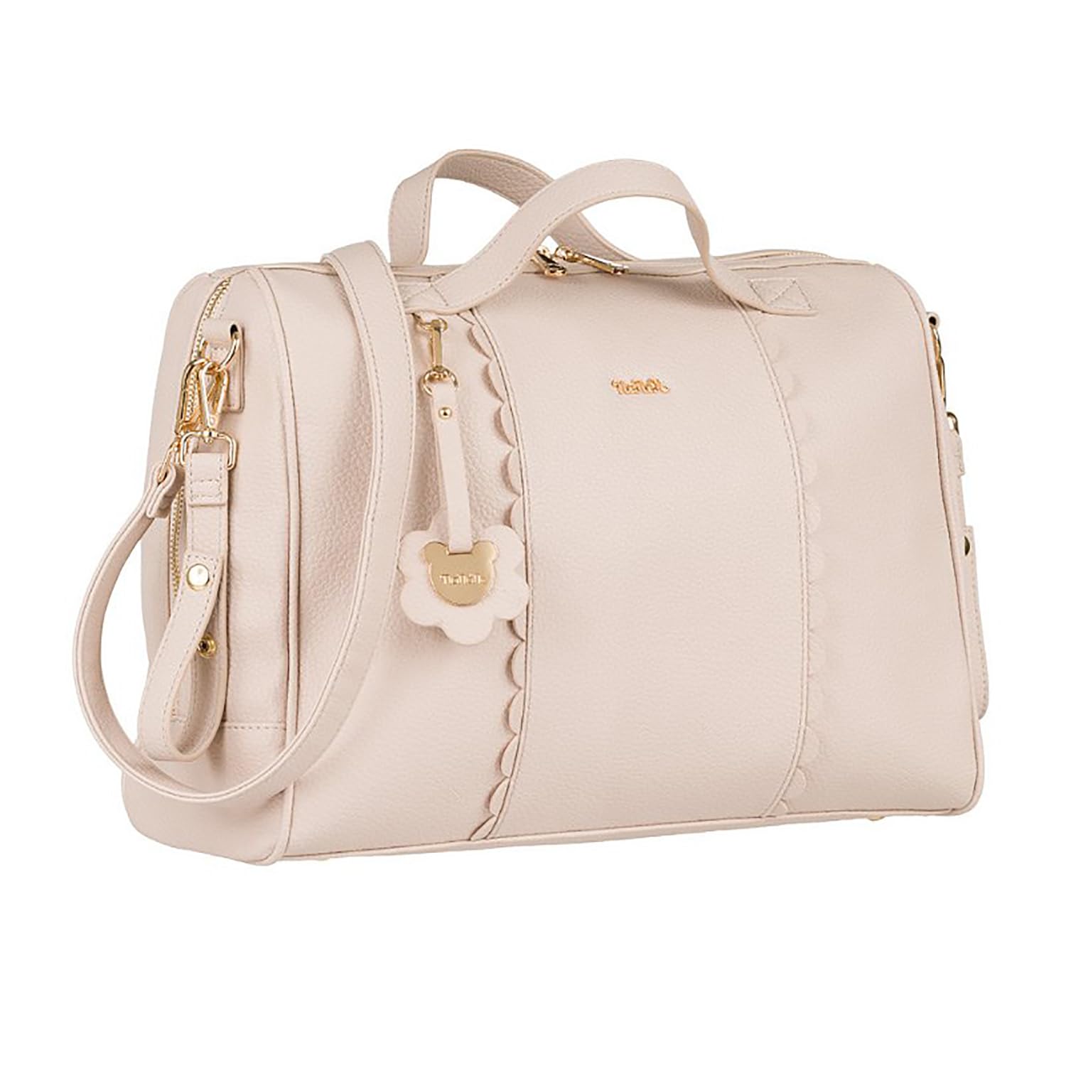 Borsa Passeggio Con Fasciatoio Beige