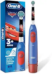 Oral-B Escova de Dente Elétrica Infantil Disney Carros, 1 Unidade