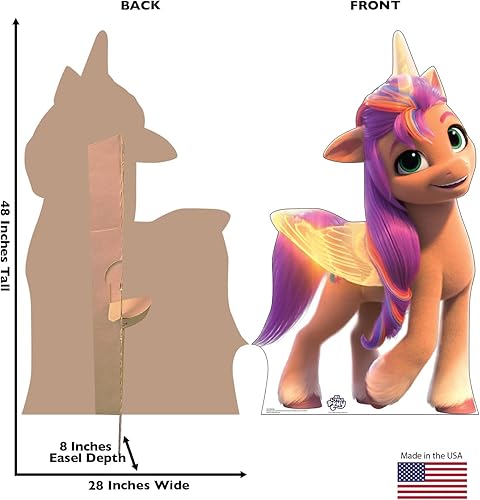 Vista 2 de Cardboard People Sunny - Soporte de cartón recortado - My Little Pony