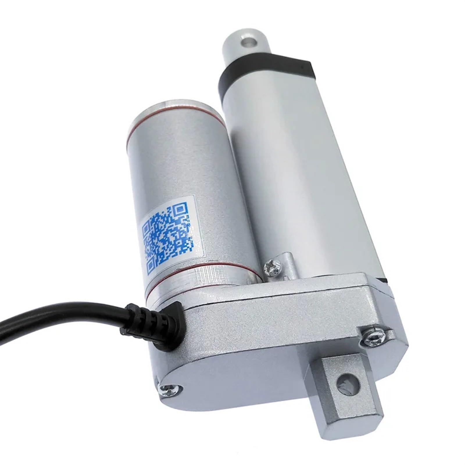 Attuatore lineare Motore Elettrico 12V dc 50mm 30mm 100mm Corsa 24V Apri Finestra 100N300N500N700N1000N1200N1500N(Black 50mm,12V 700N 15mm s)