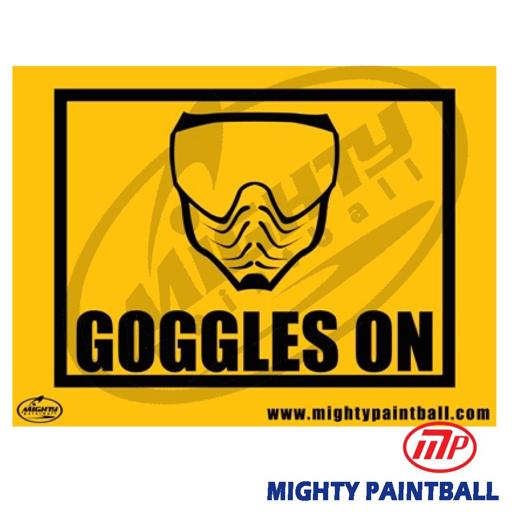 MP Paintball Safety Sign - No Smoking (MP-FE-S001)