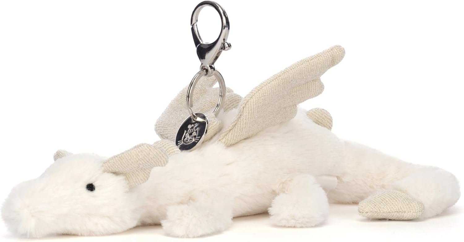 Jellycat Snow Dragon Plush Bag Charm, Inches Comoros Ubuy