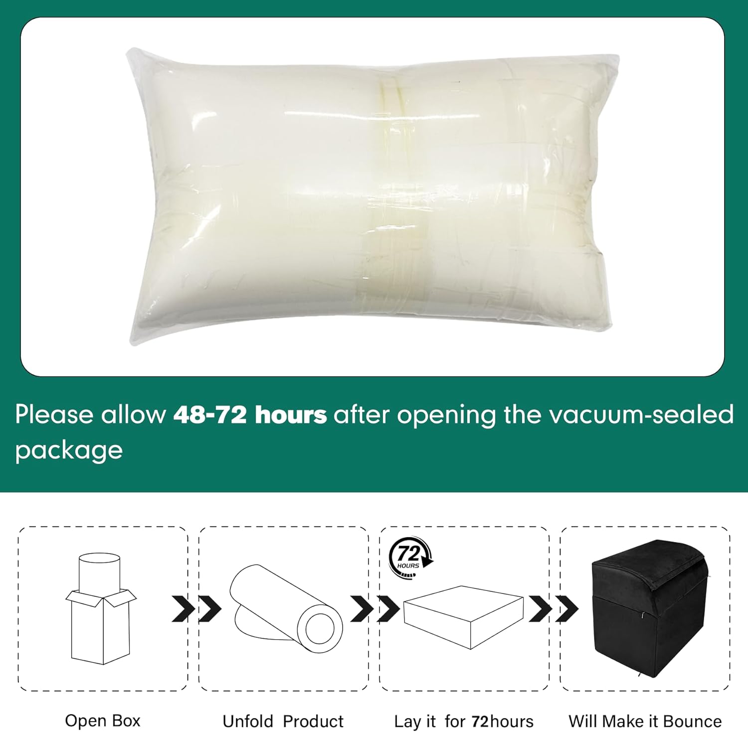 Adjustable Foot Rest Under Desk Removable Warmer Pocket Desk Foot Stool with High-Density Foam and Washable Cover Ergonomic Black Leg Rest for Home Office