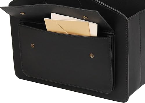 Miniatura 58 de HofferRuffer Soporte para cesta de revista, estante plegable para revistas, organizador de archivos de documentos, carpeta de archivos, organizador