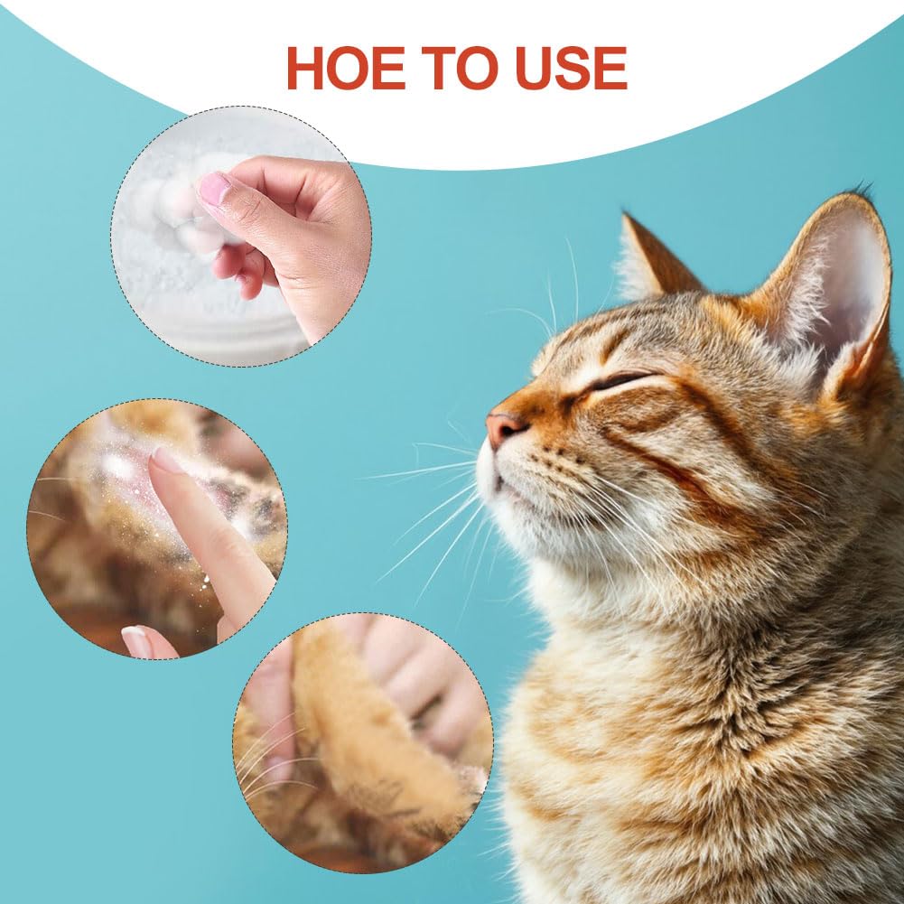 Cerioll Poudre Styptique sans Danger pour Chiens Et Chats, Lapin, Cochon d'Inde, Oiseaux, Efficace pour Arrêter Le Saignement des Pattes Causées par Les Coupe-Griffes De Chien, 50g