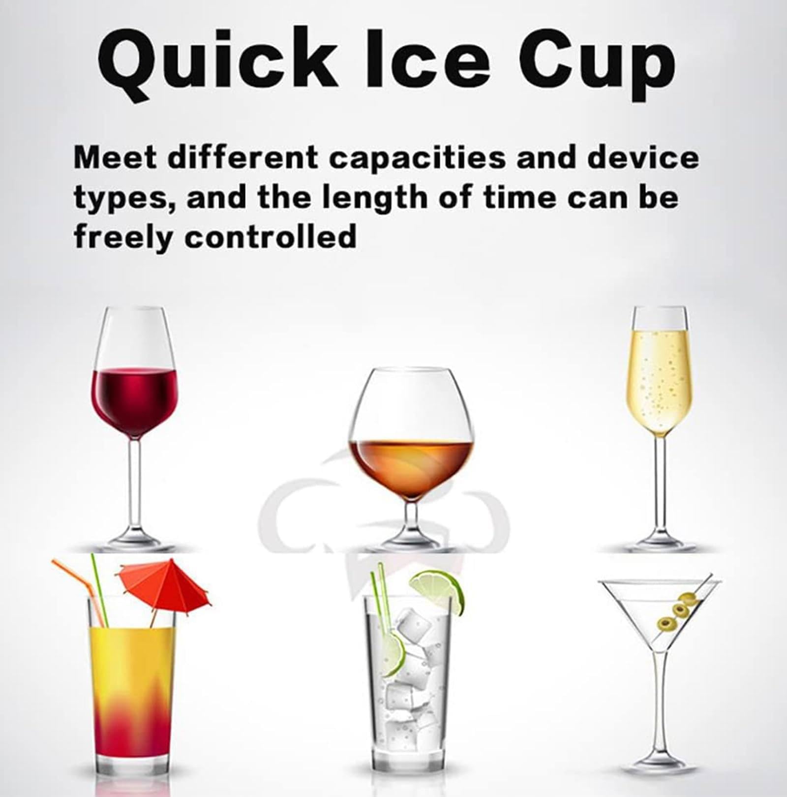Escarchador de CO2 Comercial, 1 Vaso por 8 Segundos, Enfriador de Vasos en Acero Inoxidable para Cerveza, Vino, cócteles, Enfriador instantáneo de Tazas para restaurantes
