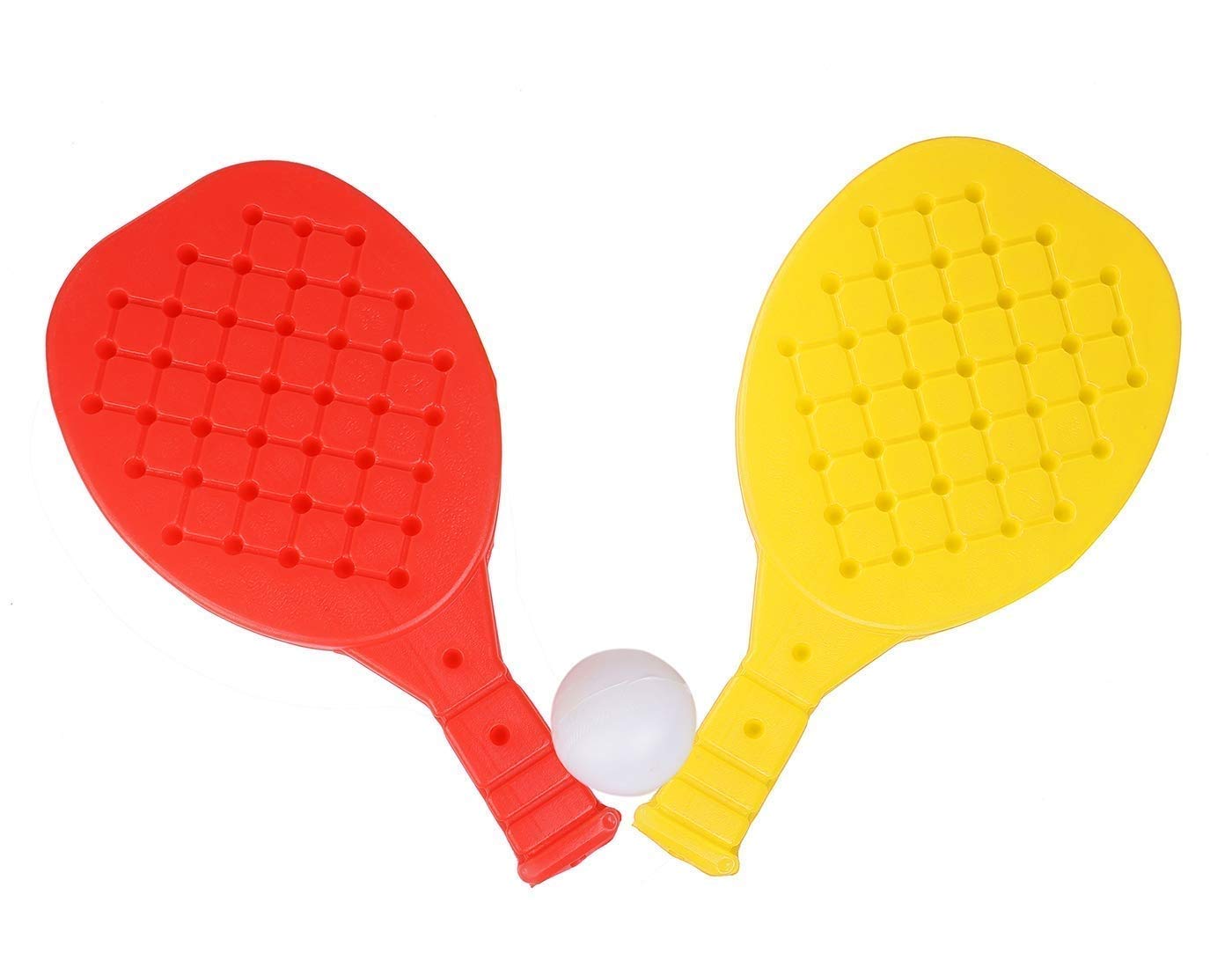 Red Ballons Table Tennis Badminton Plastic Racquet with 2 Ball Toy for Kids Badminton - Indoor and Outdoor Use Multicolour (B07V6R1GD2) Amazon Price History, Amazon Price Tracker