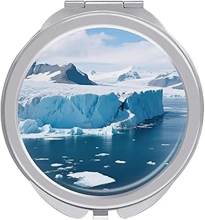 Glacier Bay - Espejo de maquillaje de viaje d...