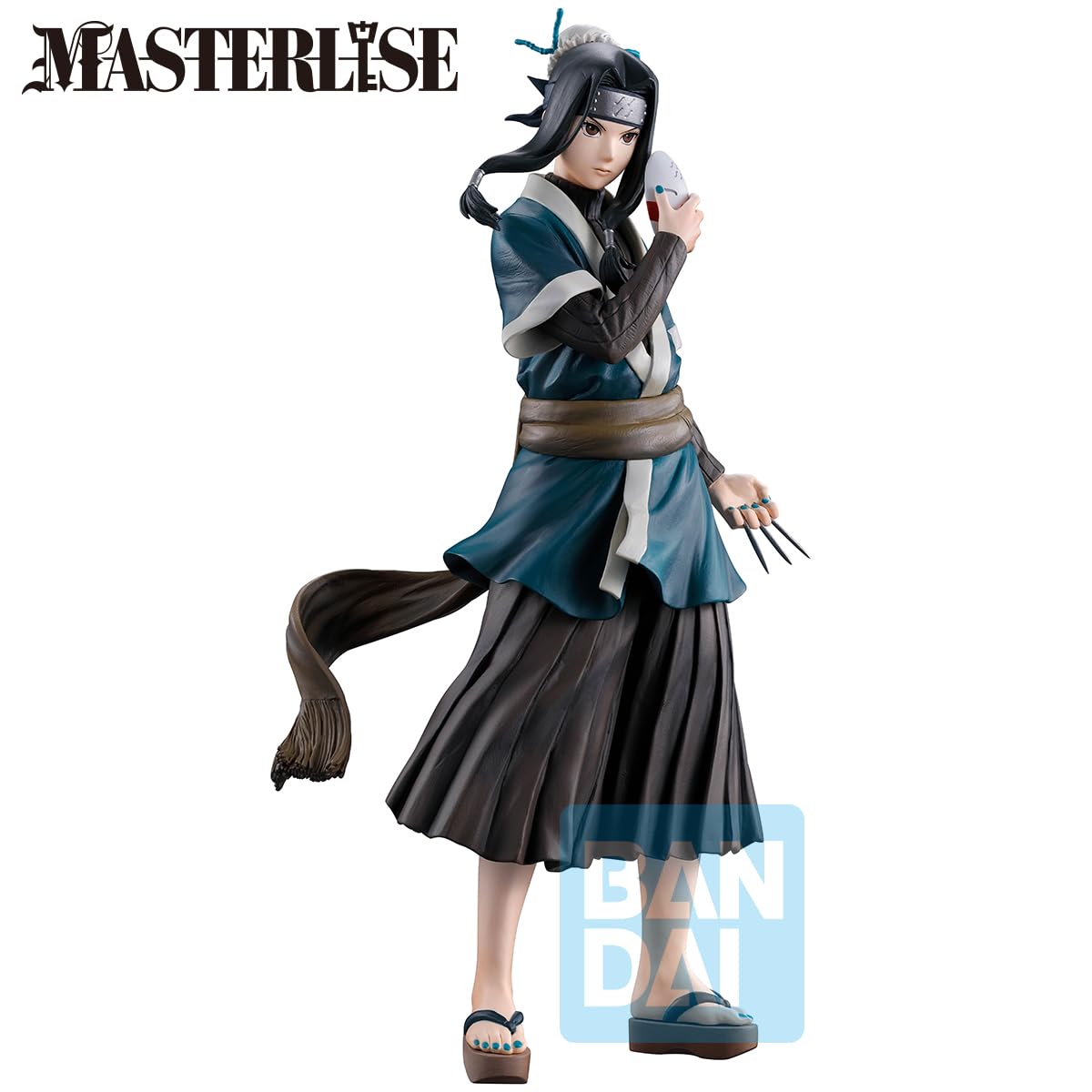 Ichibansho Figura de Accion Haku Naruto (The Land of Waves) 22cm - IS68921 Multicolor - Figura Coleccionable - Ideal para los Fanaticos del Anime Naruto.