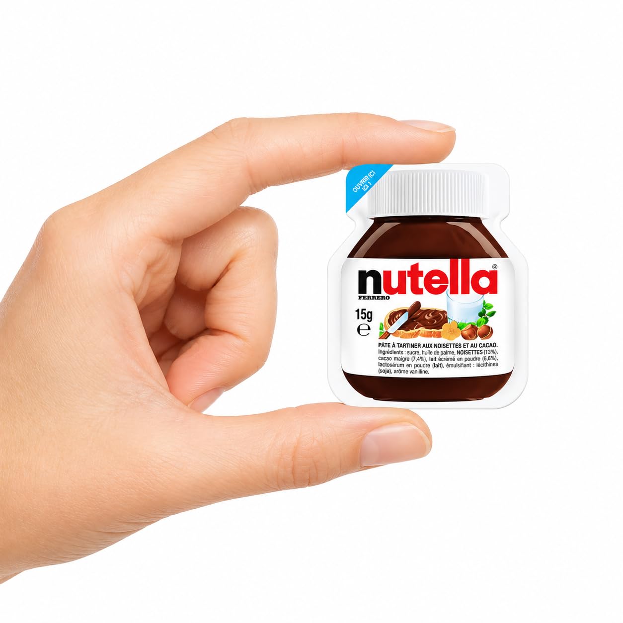 Nutella Nutella 15 gr kartontray nutella 120 pcs
