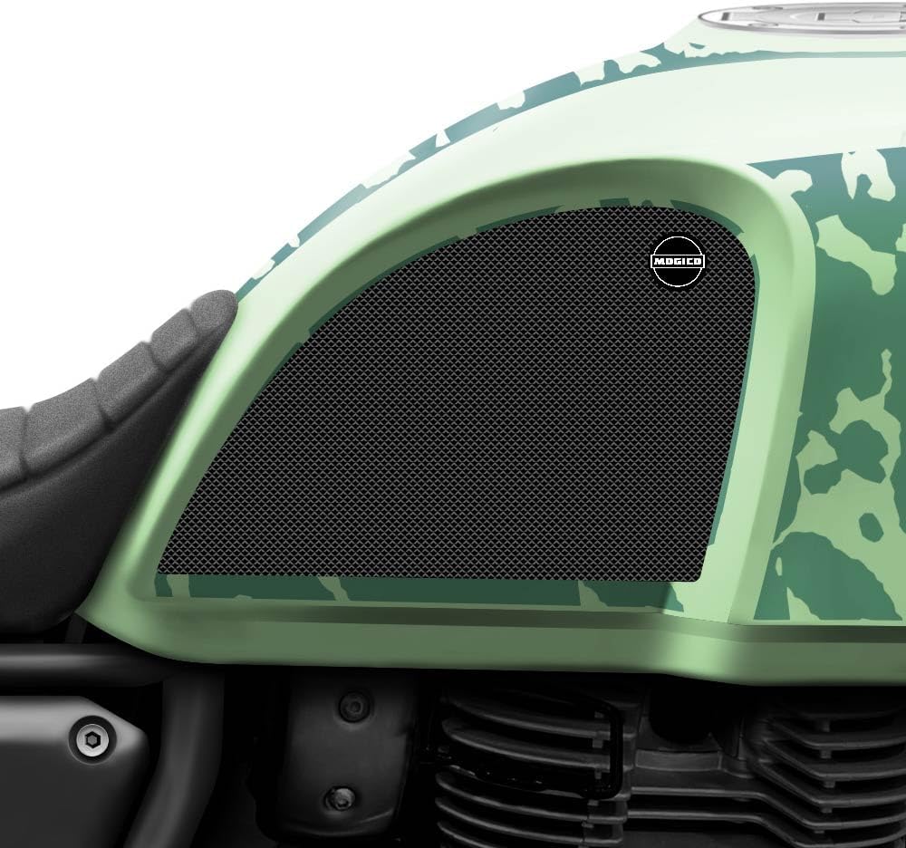 Tank Grips for Royal Enfield Himalayan 2017+ / Scram 411 2022+ Motorcycle Accessories Anti-slip Pads/Traction Non-Slip Mats Fuel Tank Protection