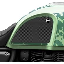 Motorcycle Accessories Tank Grips/Anti-slip Pads/Traction Non-Slip Mats Fuel Tank Protection for Royal Enfield Himalayan 2017+ / Scram 411 2022-2024