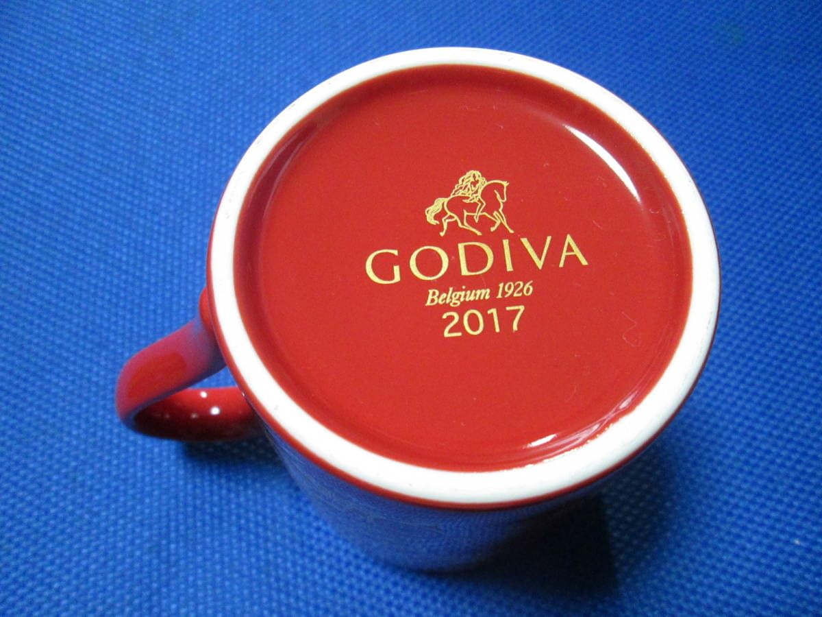 Amazon.co.jp: GODIVA ゴディバ 2017 クリスマス ペア マグカップ