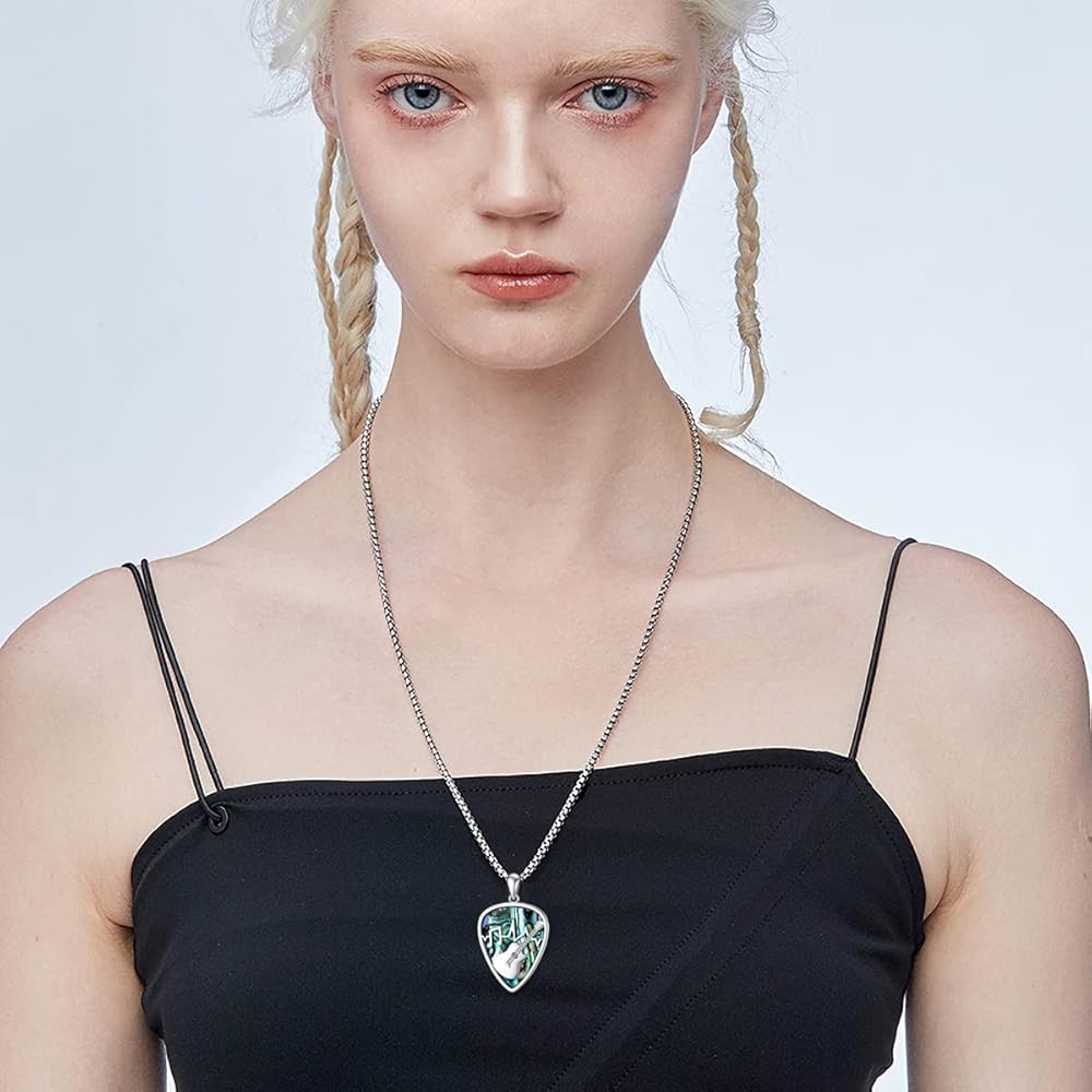 Amazon.com: Dorunmo Guitar Pick Holder Necklace 925 Sterling Amazon.com: Dorunmo Guitar Pick Holder Necklace 925 Sterling