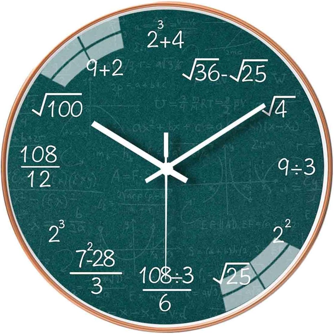 Geabiet Square Root Clock, Square Root Wall Clock, Math