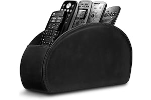 Leather Remote Organizer Caddy
