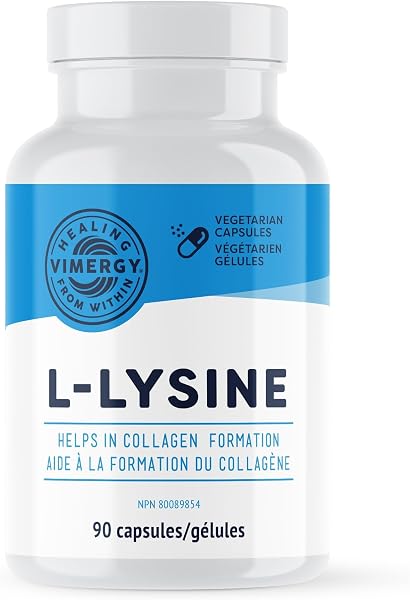 VIMERGY L-Lysine Capsules for Healthy Skin and Joints