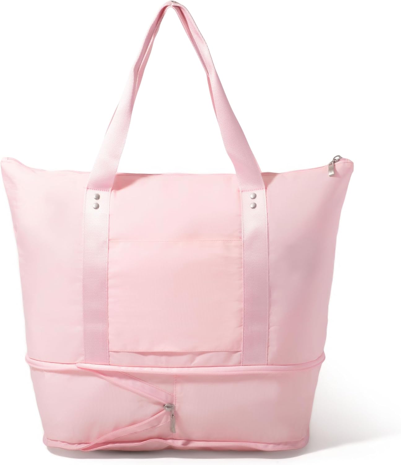 Baggallini Carryall Expandable Lightweight Travel Tote 22" Packable Folding Compact Nylon Washable Weekender w/Luggage Sleeve - Image 11