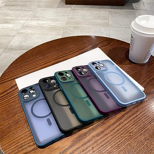 Coque iPhone 14 Pro anti-skid shockproof armor PC TPU avec protection objectif intégrée - 6
