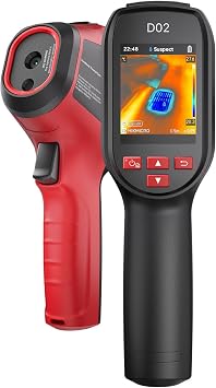 HIKMICRO D02 THERMOGRAPHY CAMERA 240x240 SuperIR Resolution, Visible Light Camera, SuperScene Recognition, 96x96 IR Resolution, Up to 8 Hours at 3200mAh, Photo and Video Recording, Temperature Range