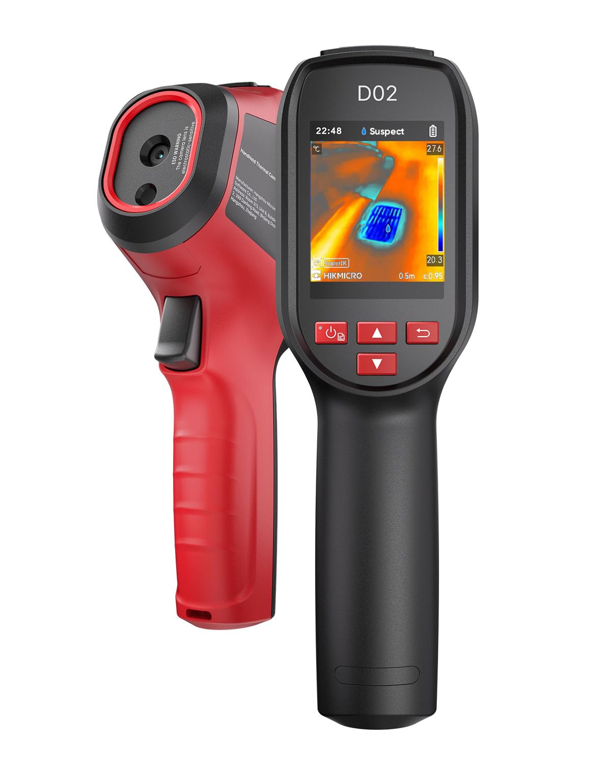 Amazon.co.jp: HIKMICRO D02 サーモグラフィーカメラ 240×240 SuperIR