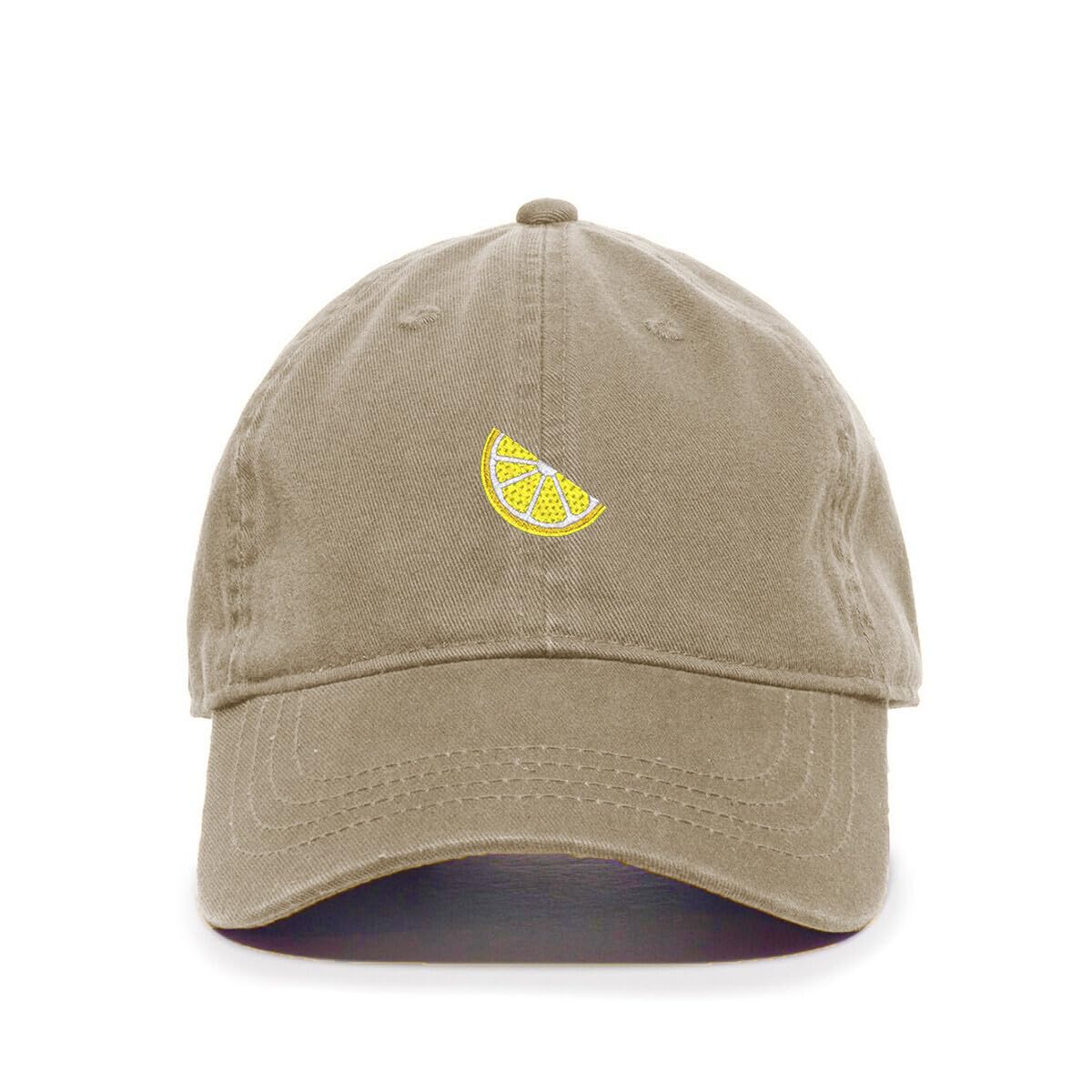 DSGN By DNALemon Slice Embroidered Baseball Cap Cotton Adjustable Dad Hat