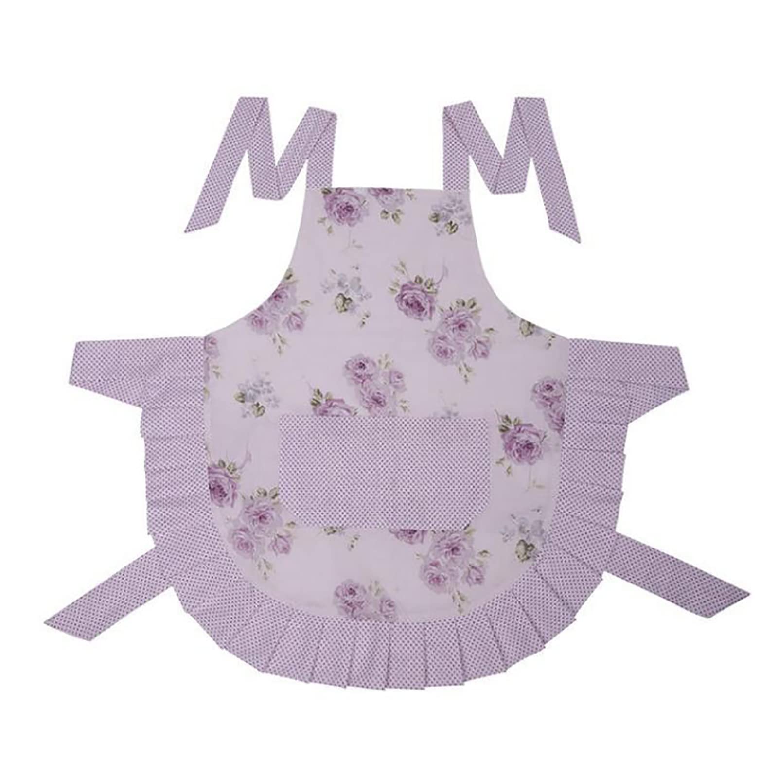 Damski fartuch do gotowania z tkaniny bawełnianej fartuch kuchenny olejoodporny domowy fartuch kuchenny fartuch bez rękawów do domu kuchni (kolor: biały, rozmiar: 53 x 71 cm)