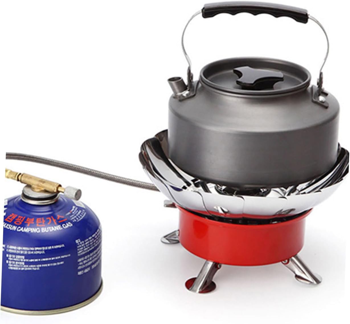 Mipcase Lightweight Folding Camping Stove Gas Camping Stove for Outdoor Cooking