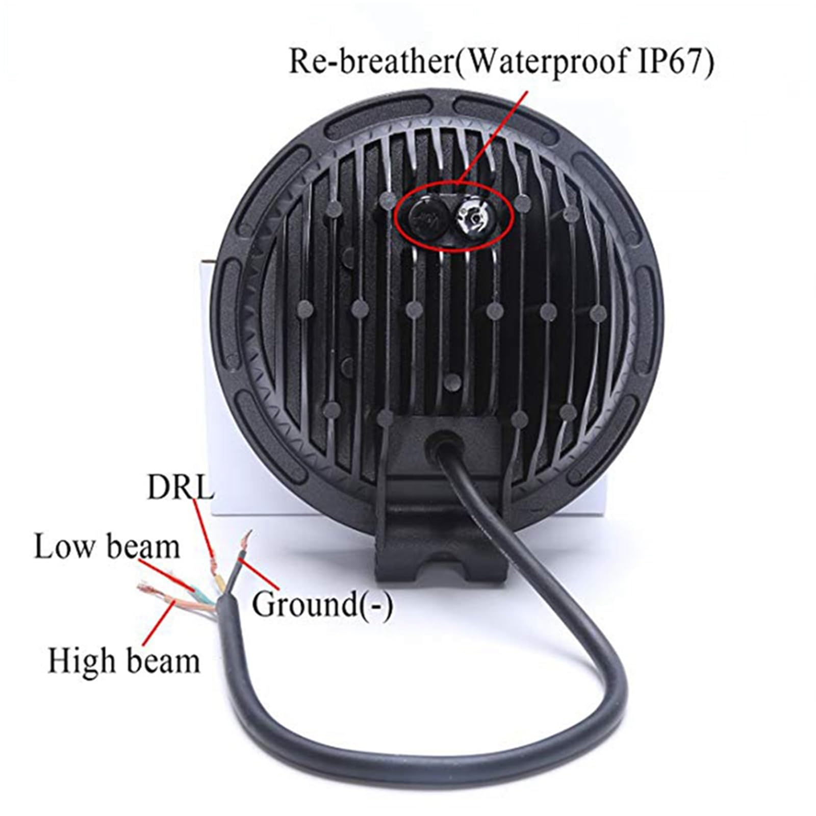 Amazon | 2 個 7 インチ Led ワークライトバー 12V 24V 車用