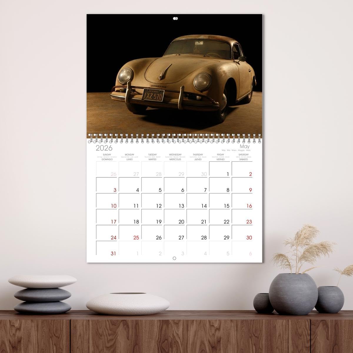 クラシック356(月間壁掛けカレンダー2025 16.5インチ x 23.4インチ(開いた状態))、CALVENDO 14ヶ月カレン