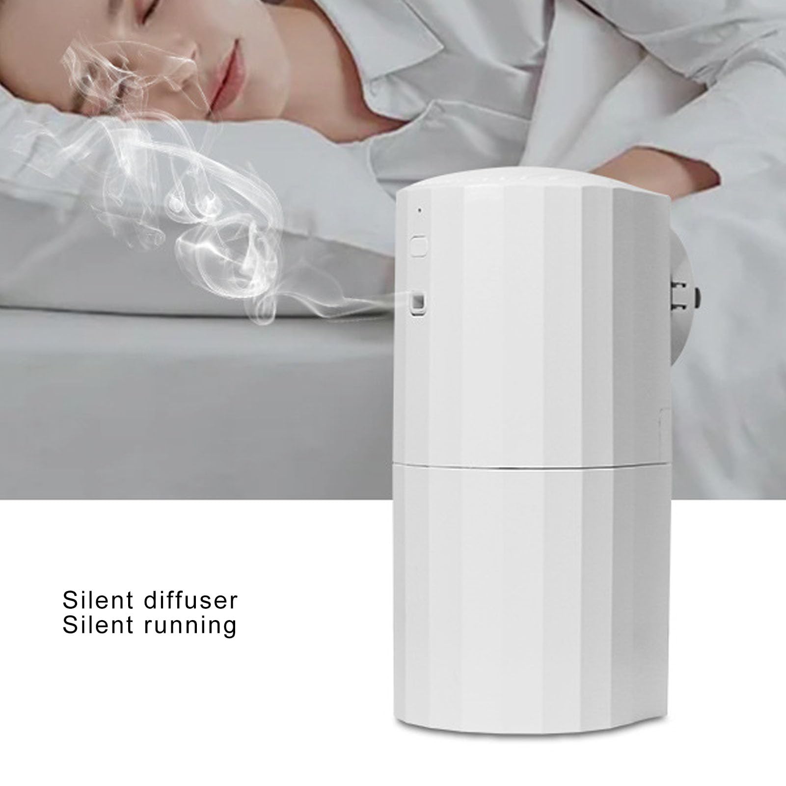 Dyfuzor bezwodny, 130 ml, inteligentny dyfuzor zapachowy z technologią zimnego powietrza, bezwodny dyfuzor olejków eterycznych, sterowanie APP, dyfuzor aromaterapeutyczny do domu