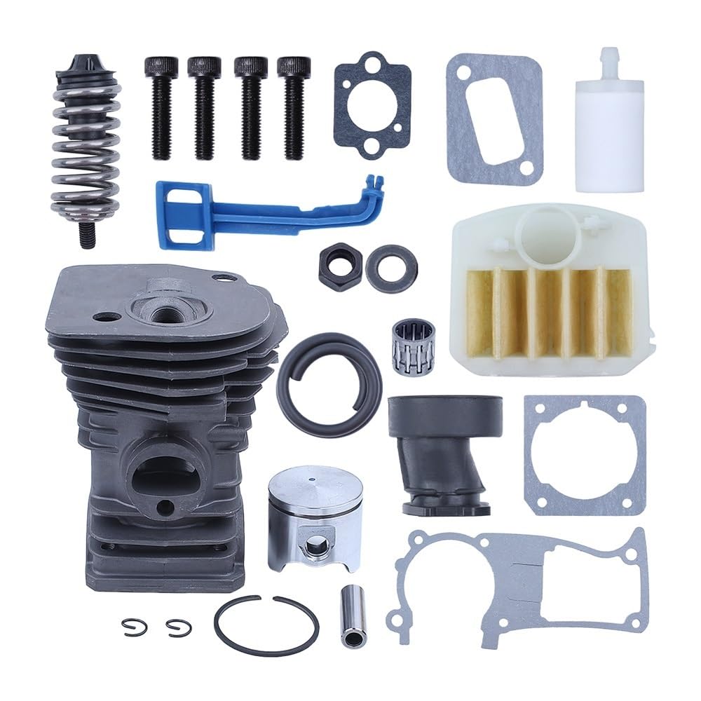 Piston de cylindre 40 mm tronçonneuse 2145 kit moteur rechange 503870076 axe segment