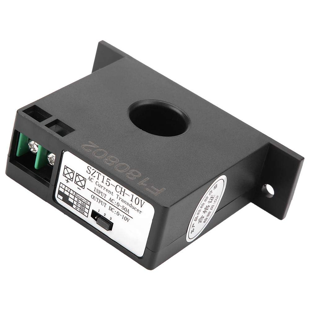 Trasmettitore di corrente alternata corrente alternata, CA 0-50A a CC 0-10 V Induttore di trasduttori reciproci corrente SZT15-CH-10V